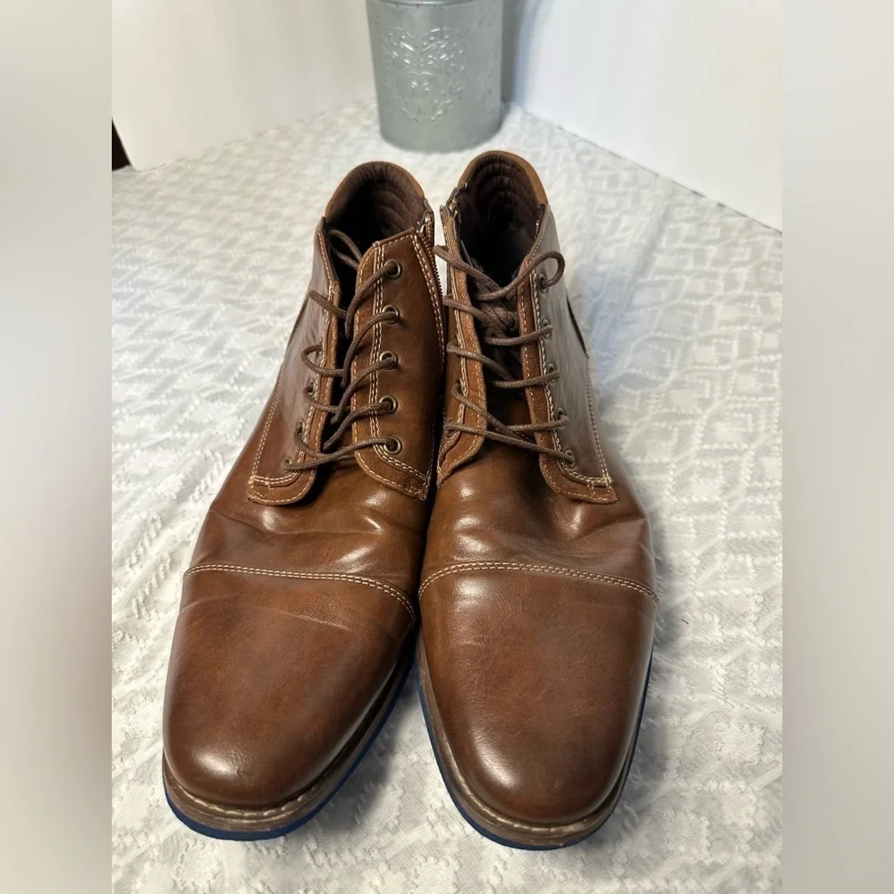 Deer Stag Rhodes Memory Foam Lace Up Shoes, Men’s Size 13 Wide